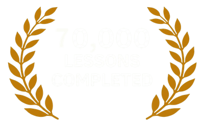 70,000 Lessons Completed